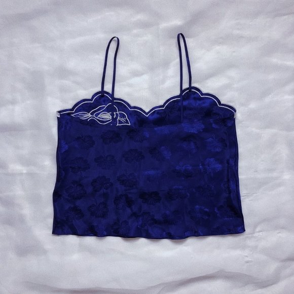 Satin Floral Cami Victoria’s Secret Gold Label - Picture 4 of 5